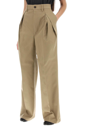 MAISON MARGIELA Triple Pleat Trousers - Size 40