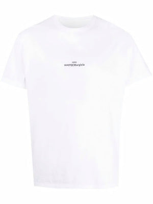 MAISON MARGIELA Cotton Logo Print Short-Sleeve T-Shirt