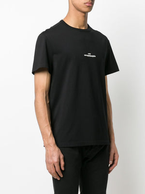 MAISON MARGIELA Upside-Down Logo Cotton Crew-Neck T-Shirt - SS24