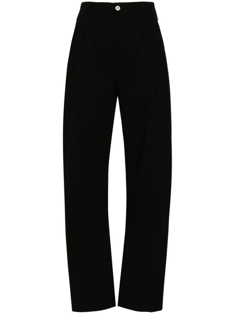 LOEWE Wide Leg Cotton Trousers for Women