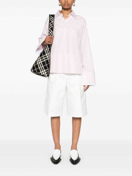 LOEWE Women's High-Low Hem Cotton Shirt