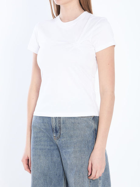 LOEWE Cropped Mini Draped T-Shirt