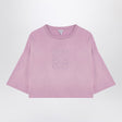 LOEWE Cropped Mini T-Shirt with Anagram Logo