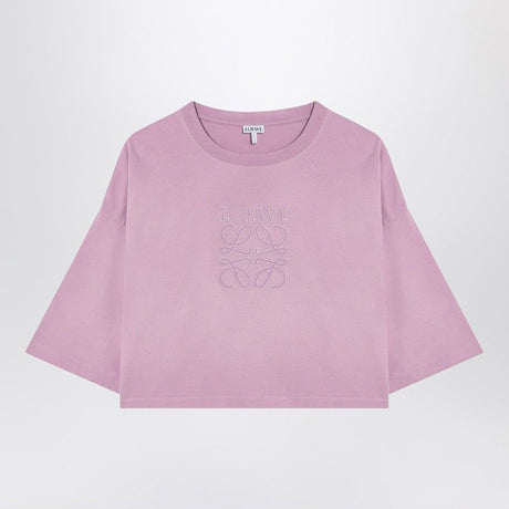 LOEWE Cropped Mini T-Shirt with Anagram Logo