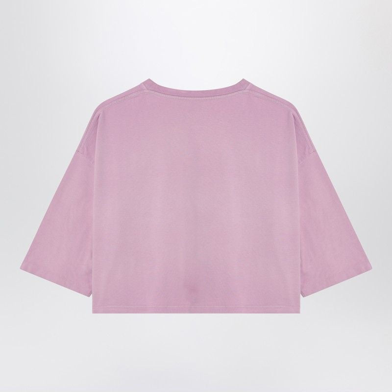 LOEWE Cropped Mini T-Shirt with Anagram Logo