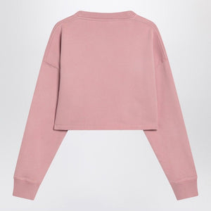 LOEWE Cropped Mini Sweatshirt with Embroidered Logo