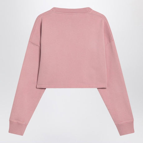 LOEWE Cropped Mini Sweatshirt with Embroidered Logo