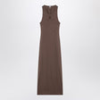 LOEWE Sleeveless Wool Dress with Anagram Logo