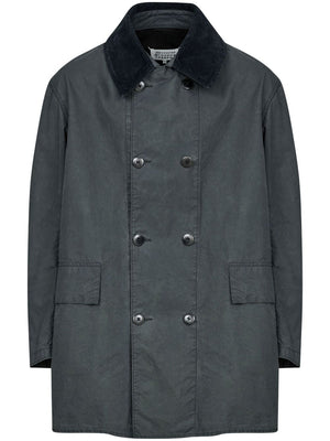 MAISON MARGIELA Cotton Jacket with Button Fastening - Men's Outerwear