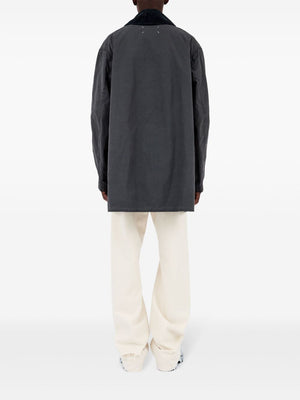 MAISON MARGIELA Cotton Jacket with Button Fastening - Men's Outerwear