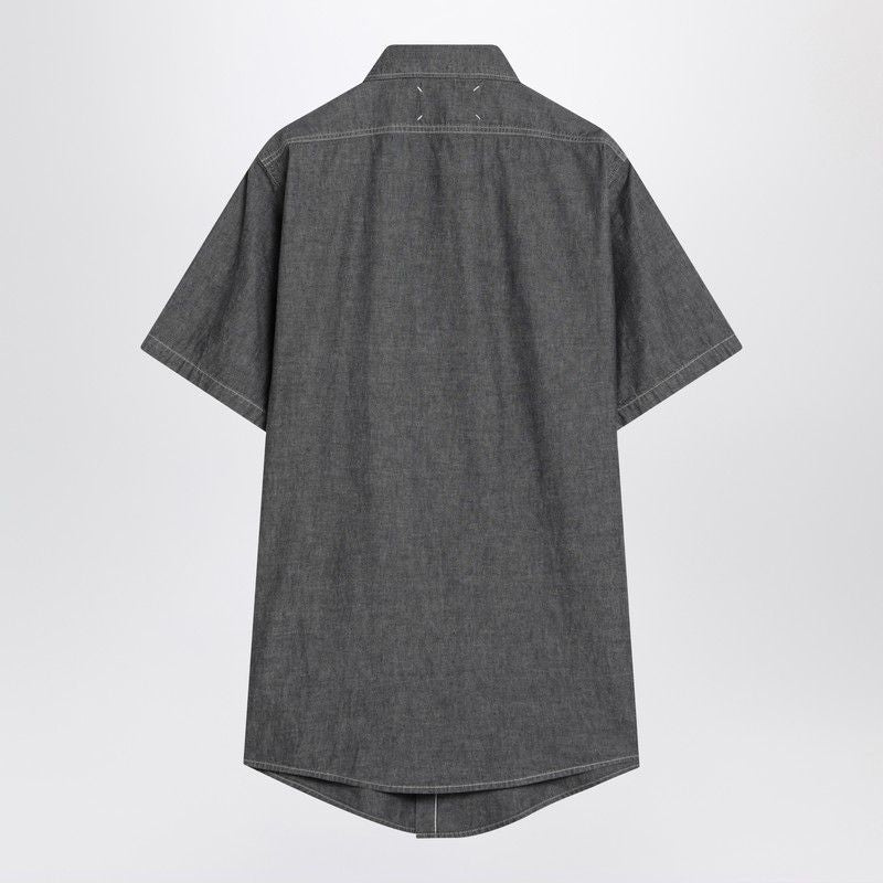 MAISON MARGIELA Short Sleeve Cotton Shirt for Men