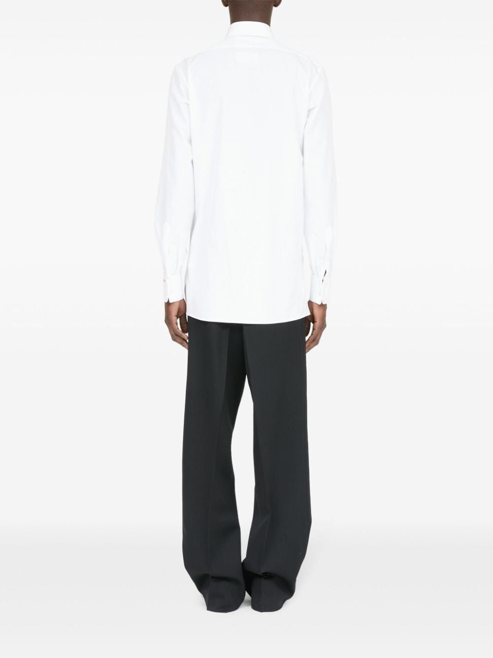 MAISON MARGIELA Pointed Collar Cotton Shirt for Men - FW24 Collection