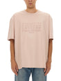 MAISON MARGIELA Embroidered Logo T-Shirt - Size L