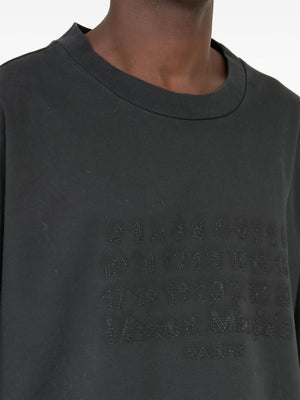 MAISON MARGIELA Embroidered Logo T-Shirt - Size L