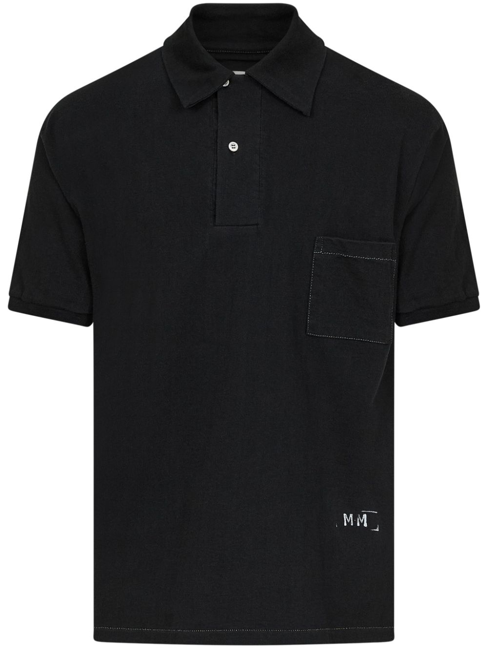 MAISON MARGIELA Logo Cotton Polo Shirt