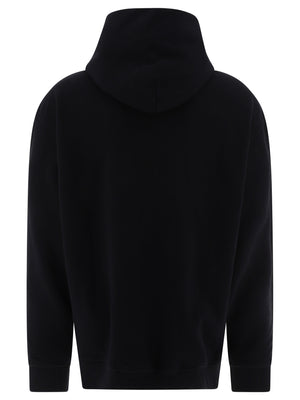 MAISON MARGIELA Reversed Embroidered Logo Mini Hoodie