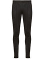 MAISON MARGIELA Cotton Blend Trousers with Stripe Detailing