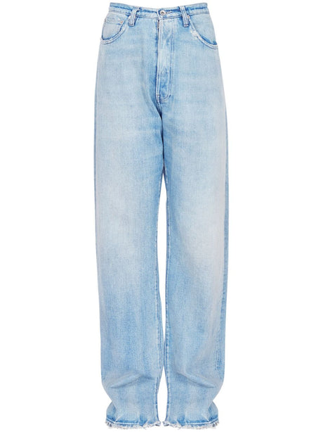 MAISON MARGIELA Mid-Rise Straight Leg Denim Jeans for Men