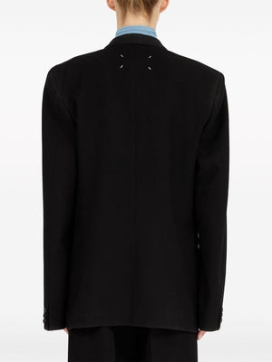 MAISON MARGIELA Wool Single-Breasted Blazer Jacket