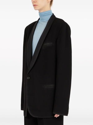 MAISON MARGIELA Wool Single-Breasted Blazer Jacket