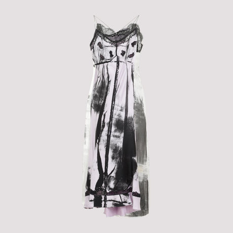 MAISON MARGIELA Elegant Silk Midi Dress for Women