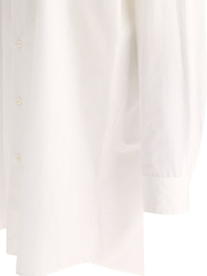 MAISON MARGIELA Oversized Cotton Poplin Mini Shirt Dress