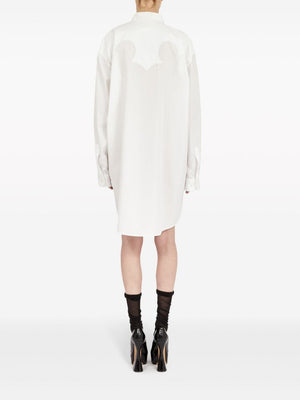 MAISON MARGIELA Oversized Cotton Shirt Dress - Size 40 IT