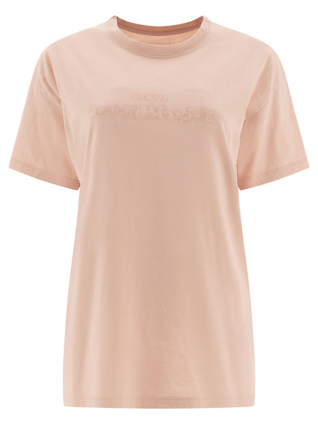 MAISON MARGIELA Embroidered Logo T-Shirt - Regular Fit