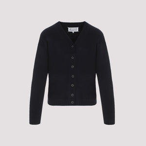 MAISON MARGIELA 100% Wool Women's Cardigan for FW24