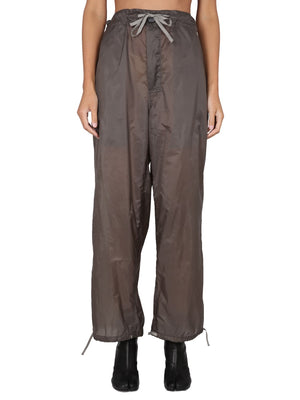 MAISON MARGIELA Wide Leg Pants with Elastic Waistband