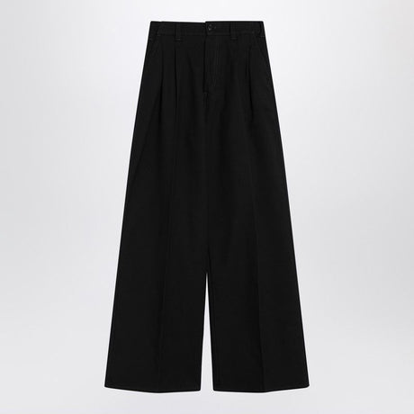 MAISON MARGIELA Wide High-Waisted Pants with Belt Loops