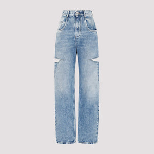 MAISON MARGIELA Soft Cotton Jeans for Women - Perfect for Fall 2024