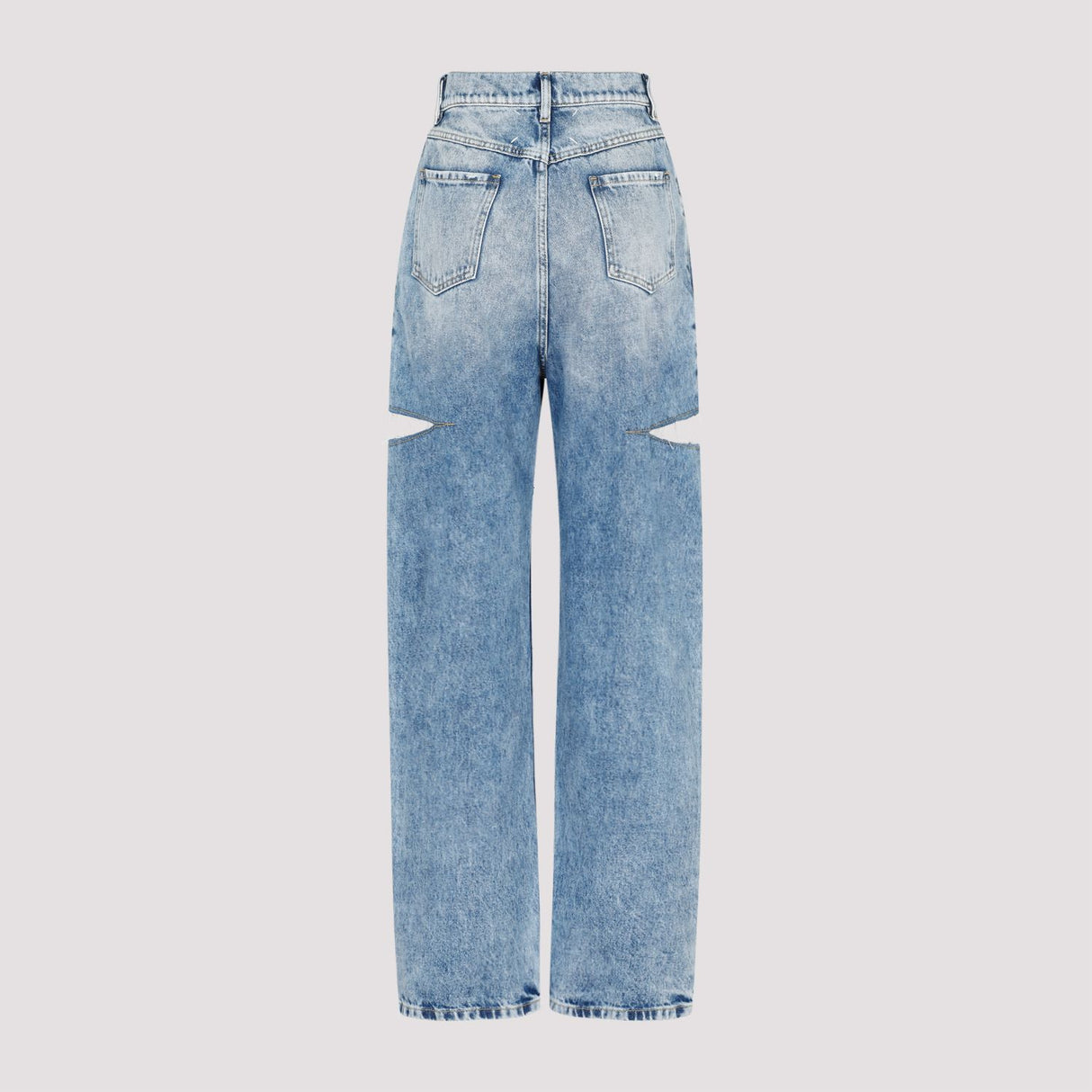 MAISON MARGIELA Soft Cotton Jeans for Women - Perfect for Fall 2024