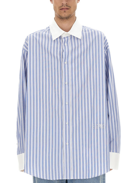 MM6 MAISON MARGIELA Oversize Fit Shirt - Size 50