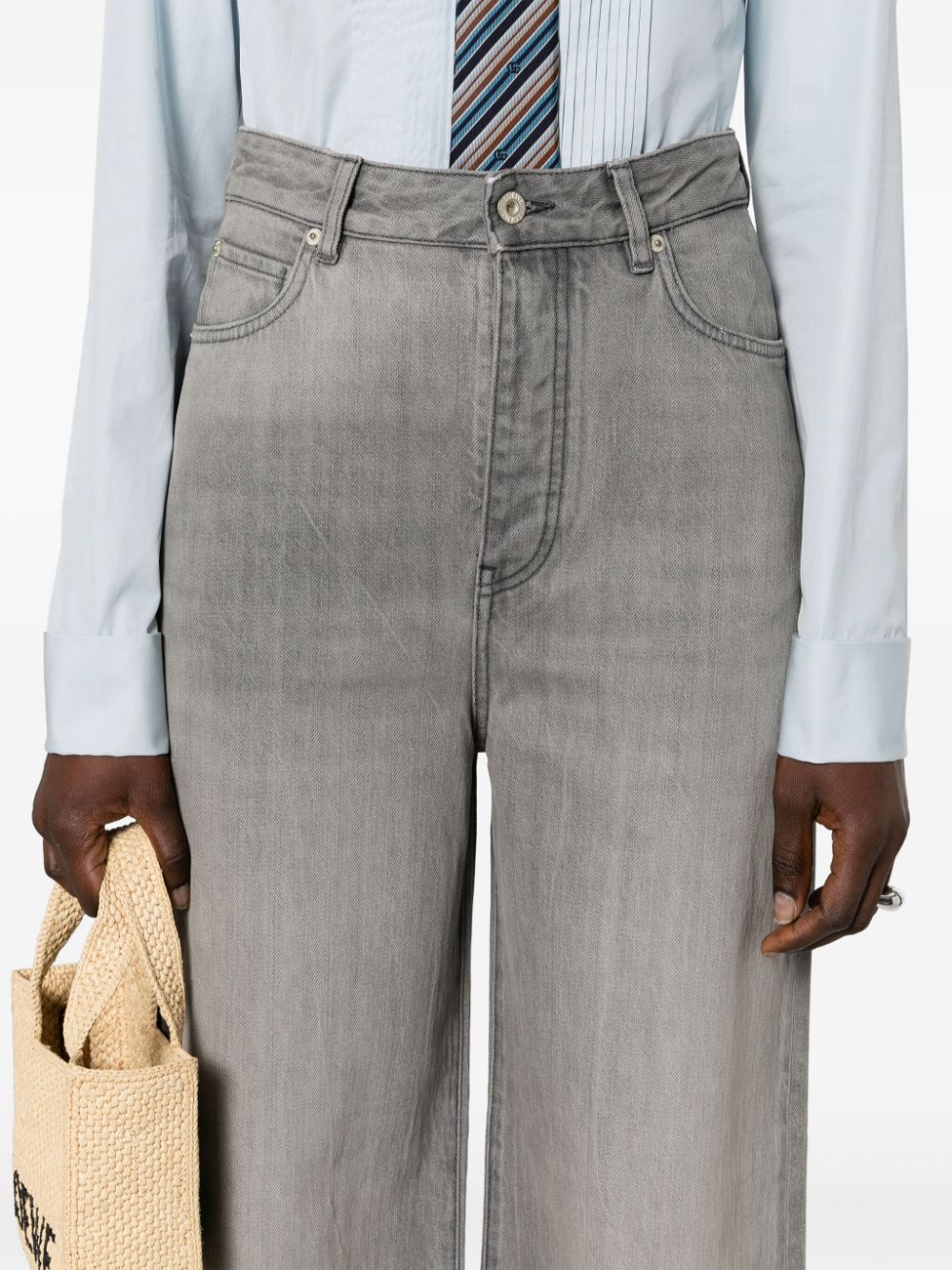 LOEWE High Waisted Denim Jeans