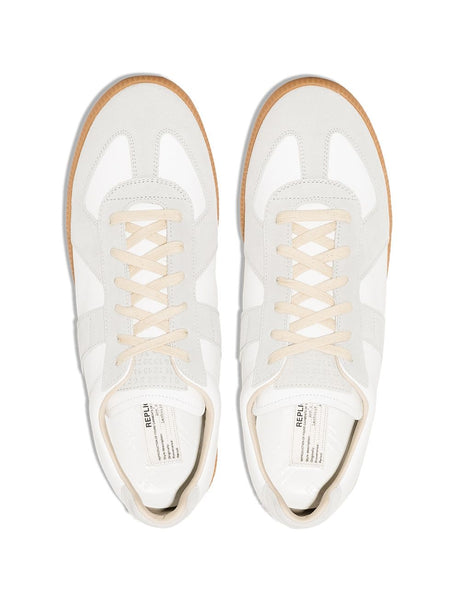 MAISON MARGIELA Low-Top Replica Leather Sneakers