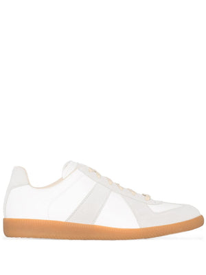 MAISON MARGIELA Low-Top Replica Leather Sneakers