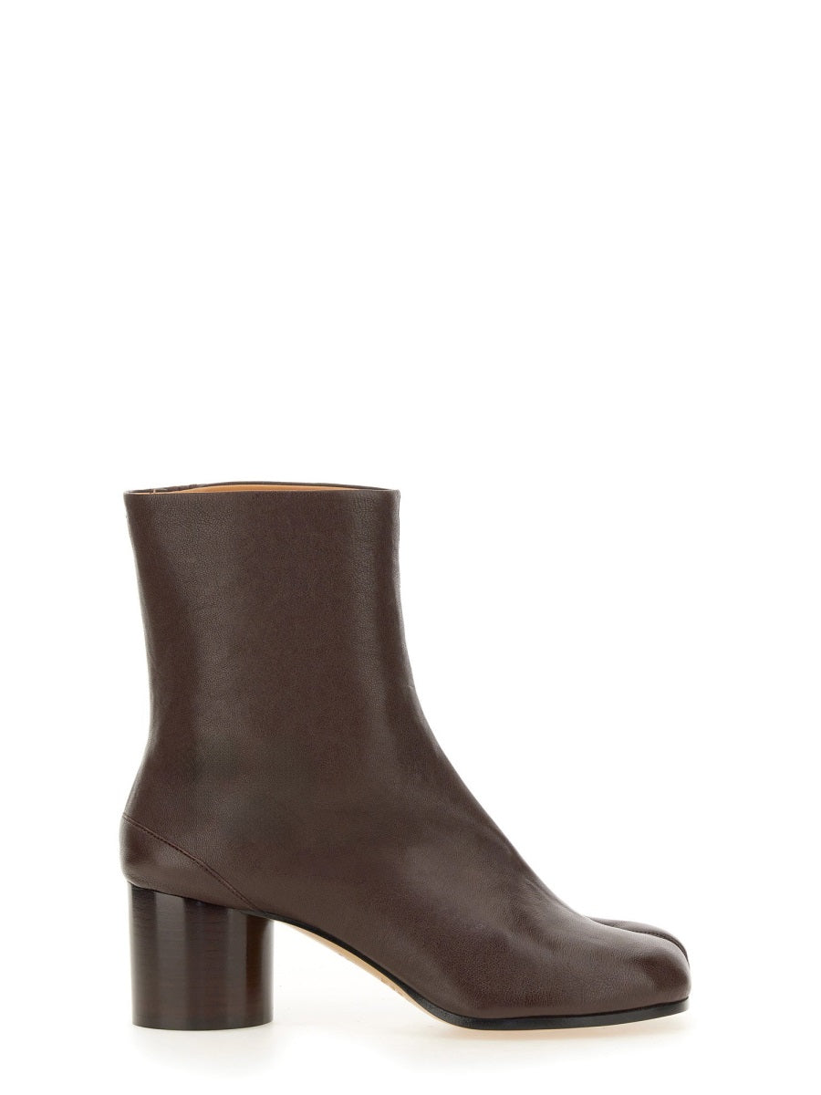 MAISON MARGIELA Sheepskin and Cowhide Tabi Boots for Women