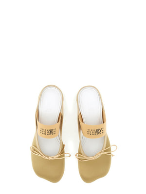 MM6 MAISON MARGIELA Women's Mini Ballerina Sandals with Logo