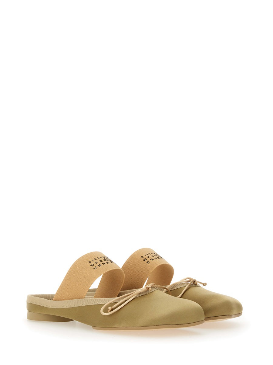 MM6 MAISON MARGIELA Women's Mini Ballerina Sandals with Logo