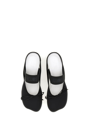 MM6 MAISON MARGIELA Women's Mini Ballerina Sandals with Logo