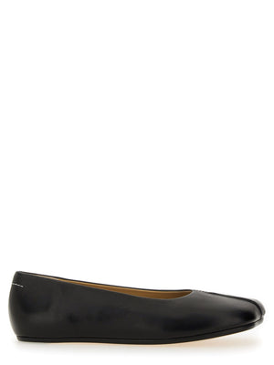 MM6 MAISON MARGIELA Leather Ballerina Flats for Women