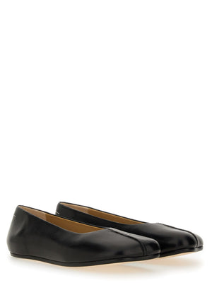 MM6 MAISON MARGIELA Leather Ballerina Flats for Women