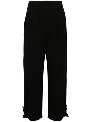 LOEWE Linen Blend Cargo Trousers