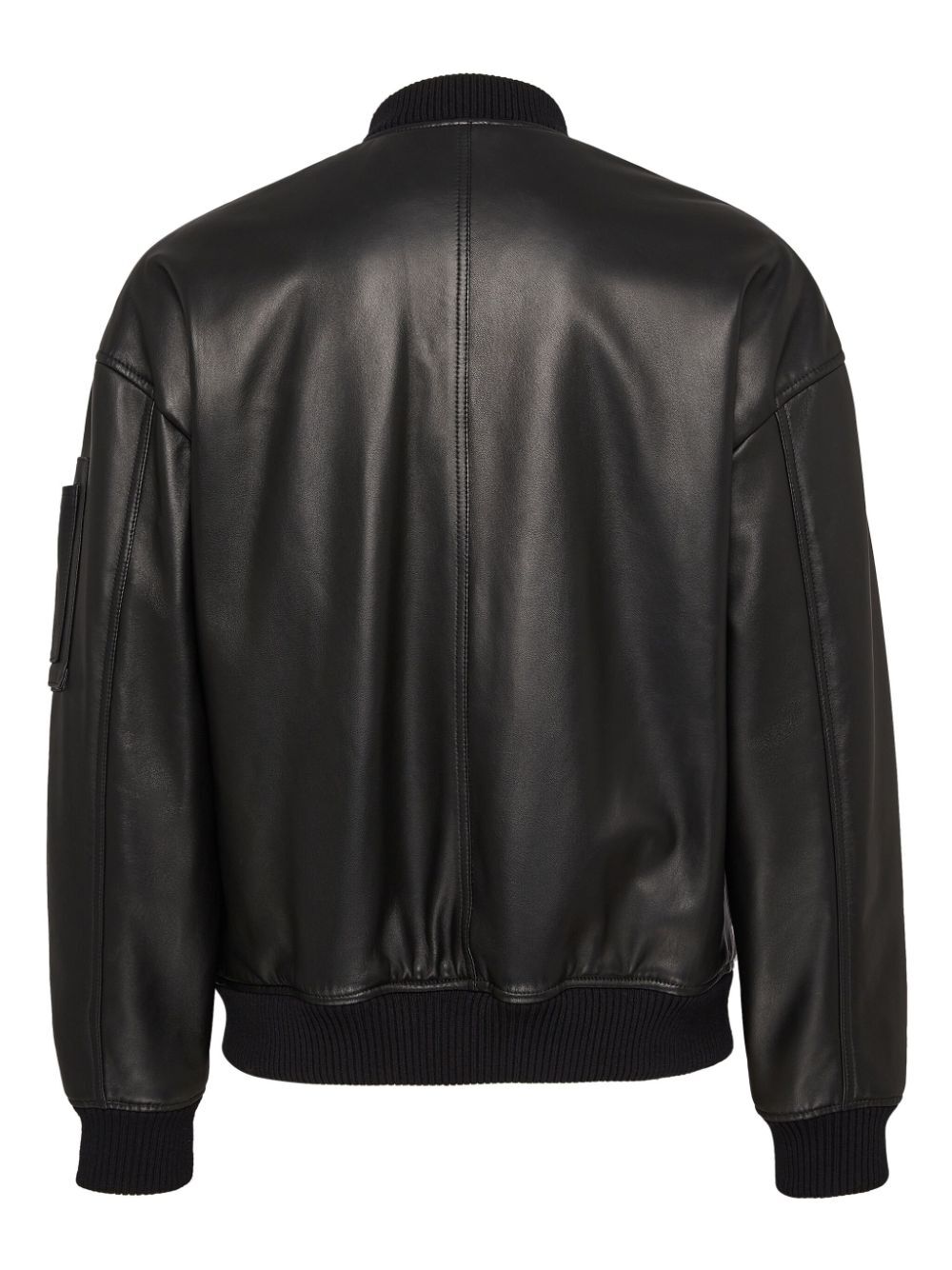 DSQUARED2 Men's Leather Bomber Jacket