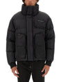 DSQUARED2 Men's Down Jacket with Logo - Size 48 IT