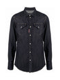 DSQUARED2 Men's Western Denim Shirt with Hemp Blend