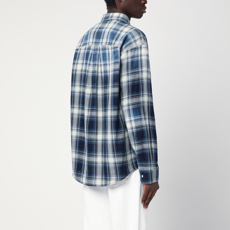 DSQUARED2 Check Pattern Cotton Shirt for Men