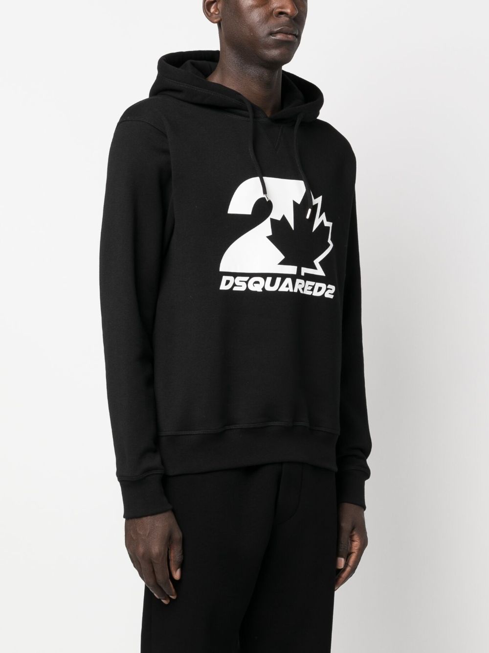 DSQUARED2 Cotton Drawstring Hoodie