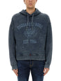 DSQUARED2 Men's Logo Print Sweatshirt - Size M